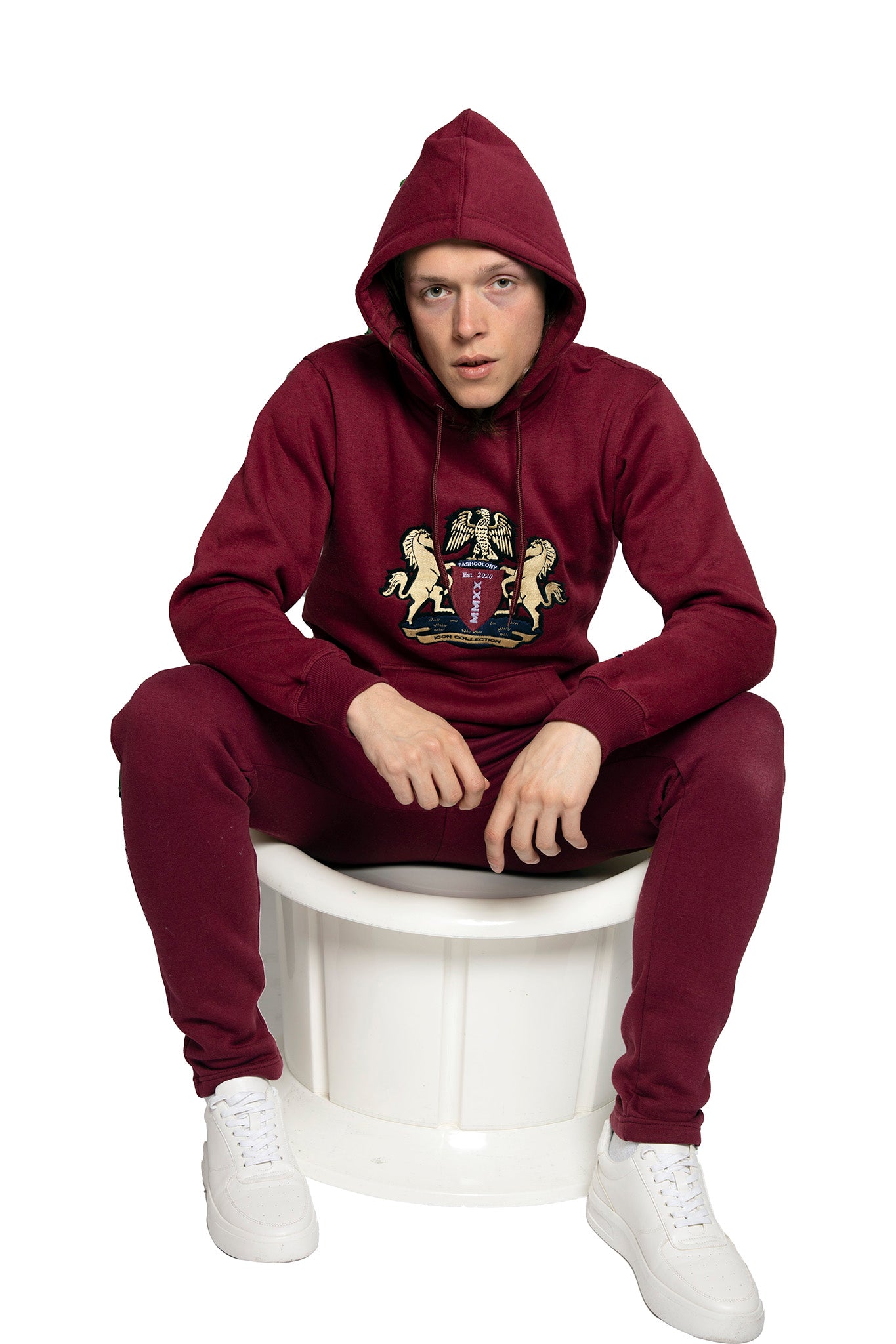 Icon collection SweatShirt burgundy fashcolony